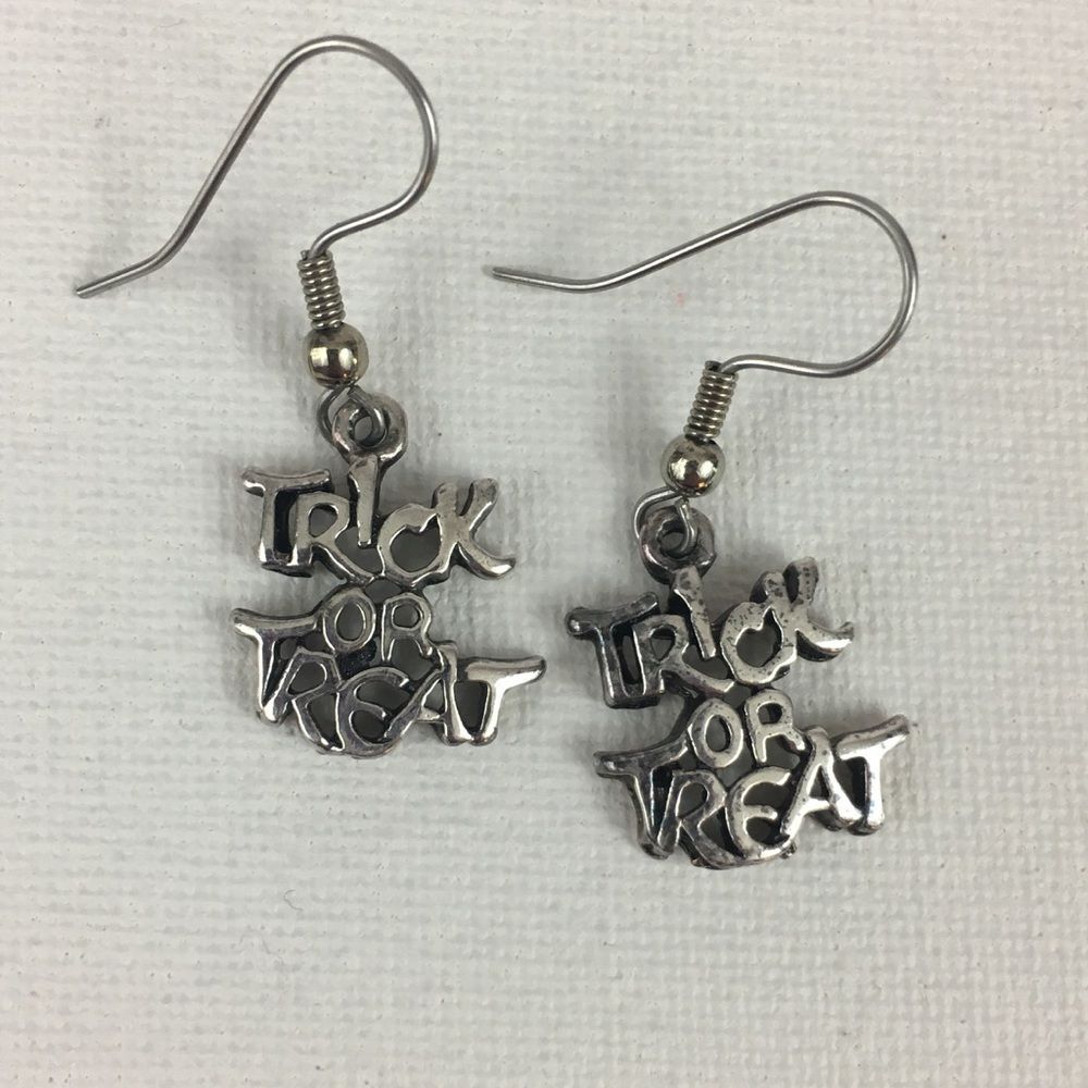 Trick or Treat Earrings to celebrate Halloween